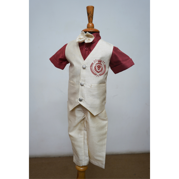Lion Crest Formal Set- Boy Kid Dress