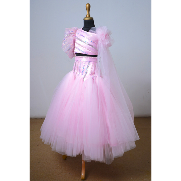 Sequin Dream Top and Tulle Skirt Combo