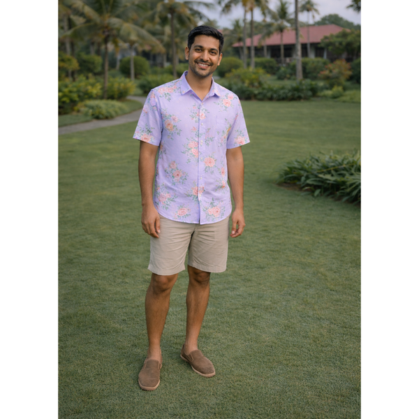Lilac Blossom Grace Dad Shirt