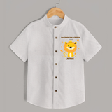 Charming Like A Prince - Valentine's Day Themed Customized Shirt For Kids - WHITE - 0 - 6 Months Old (Chest 23")