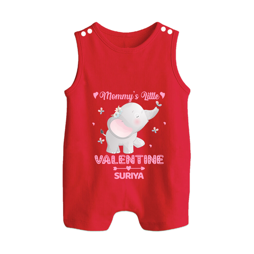 Mommy's Little Valentine - Customized Romper Suit For Babies With Name