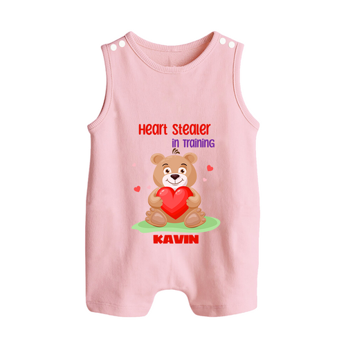 Heart Stealer In Training - Customized Romper Suit For Babies With Name