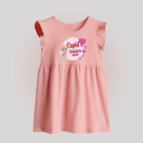 Cupid's SideKick - Customized Baby Frock For Babies With Name