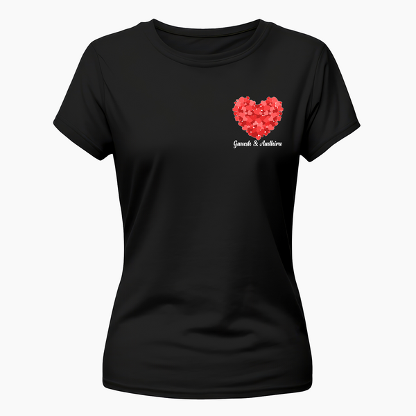 Love Personalized T-Shirt with name women
