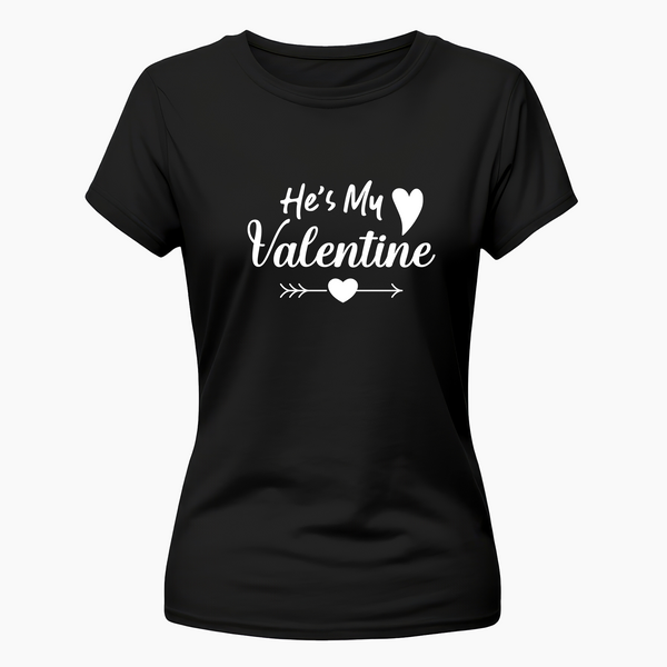He's my valentine matching couplesT-Shirt