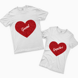 Cute Couple Tees – Soft Cotton Combo for Him & Her