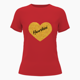 Custom Couples Heart T-Shirt