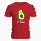 Better half matching couplesT-Shirt - RED - Small (Chest 36")