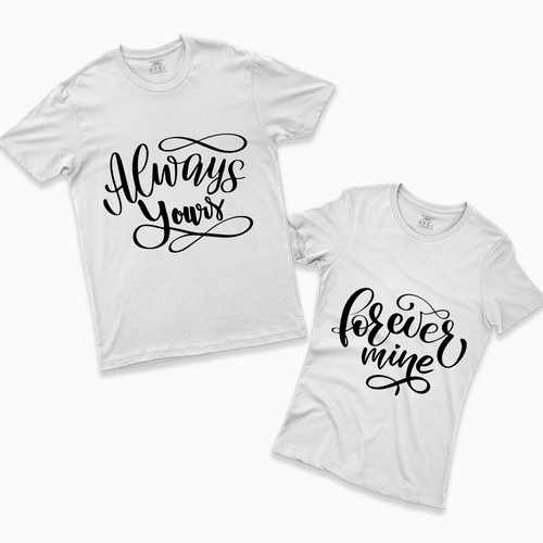 Romantic Couple T-Shirt Set – Adorable Valentine’s Day Gift