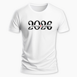 Matching Couple Year and Name T-Shirt Duo Pack