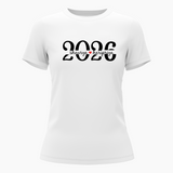 Matching Couple Year and Name T-Shirt Duo Pack