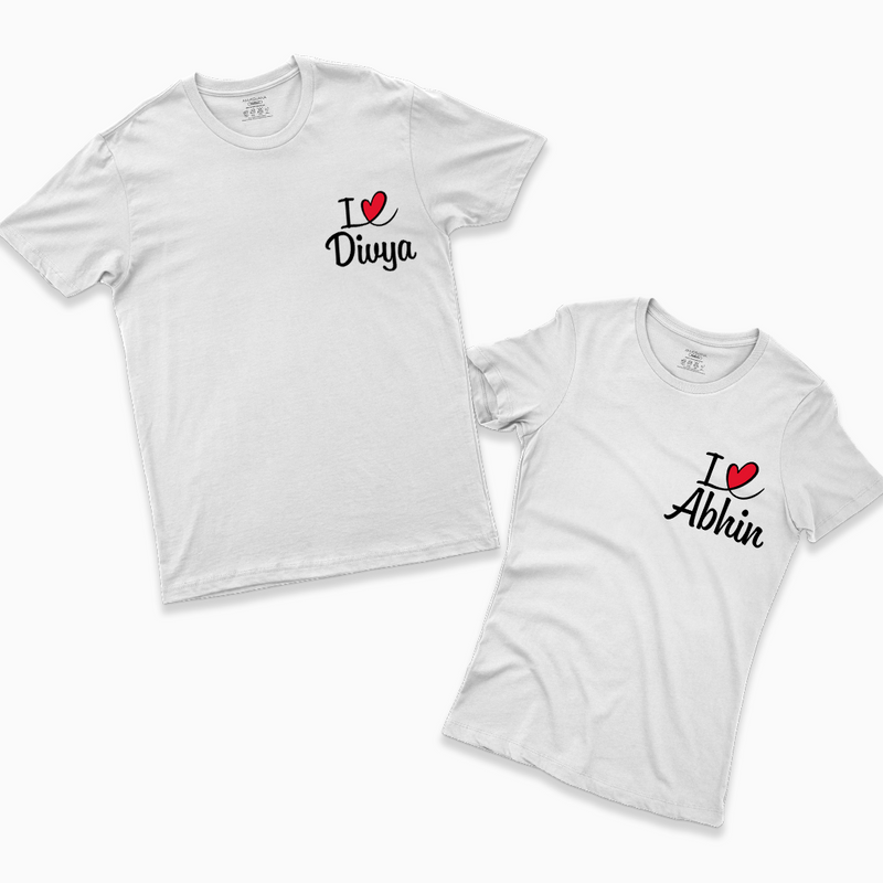 Matching T-Shirts for Couples – Celebrate Valentine’s Day in Style