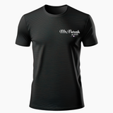 Mrs and Mr Personalized T-shirt - BLACK - Small (Chest 36")