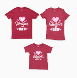 Love in Every Stitch -Family Matching Valentine's Day T-Shirt Set