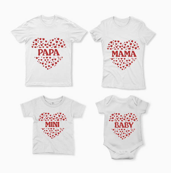 Celebrate Togetherness, Valentine’s Matching T-Shirts for Families