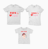 Celebrate Love in Style: Matching Valentine’s Day Family Tee