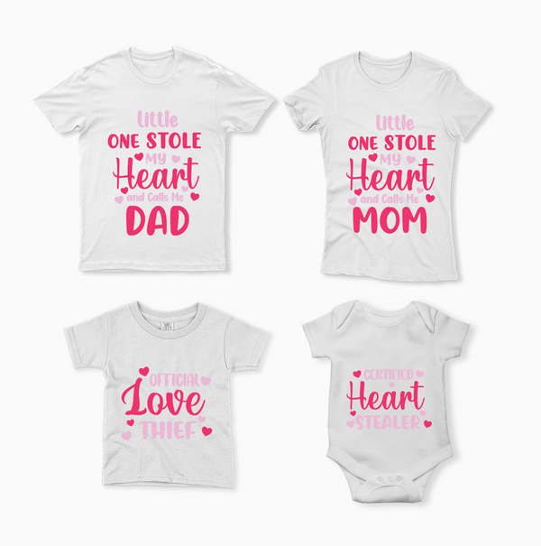 Family Valentine’s Day Matching Shirts – Love Never Looked Better