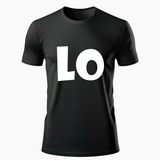 "Lo" Family Combo T-Shirt - BLACK - Small (Chest 36")