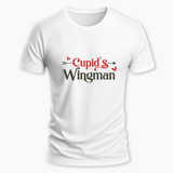 Cupid's Wingman Family Combo T-Shirt - WHITE - Small (Chest 36")