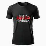 Squad Protector Family Combo T-Shirt - BLACK - Small (Chest 36")