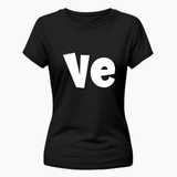 "Ve" Family Combo T-Shirt - BLACK - Small (Chest 36")
