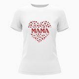 "MAMA" Family Combo T-Shirt - WHITE - Small (Chest 36")