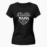 "MAMA" Family Combo T-Shirt - BLACK - Small (Chest 36")