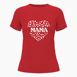 "MAMA" Family Combo T-Shirt - RED - Small (Chest 36")
