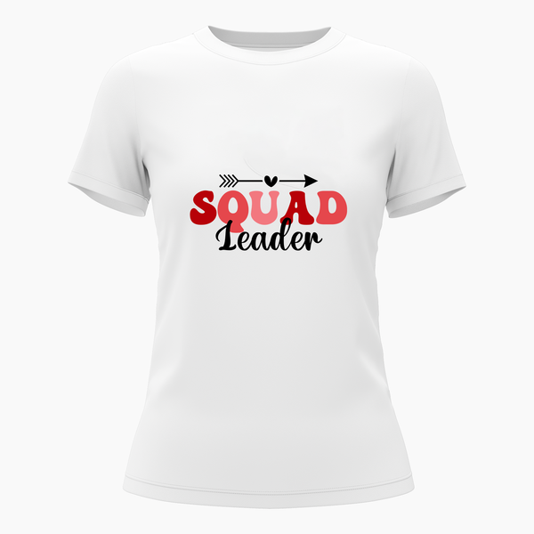 Squad Leader  Family Combo T-Shirt - WHITE - Small (Chest 36")