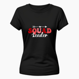 Squad Leader  Family Combo T-Shirt - BLACK - Small (Chest 36")