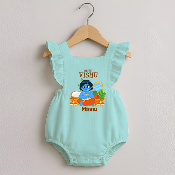 My First Vishu Baby ROMPER FROCK – Traditional Vishu Family Celebration Theme