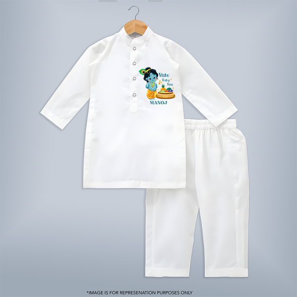 Vishu Baby Boss KURTA – Cute Krishna Theme