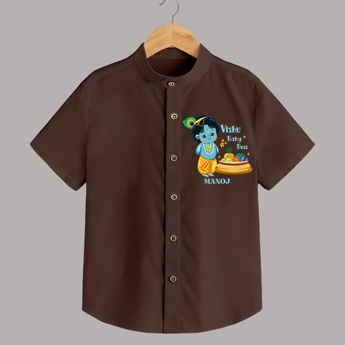 Vishu Baby Boss SHIRT – Cute Krishna Theme