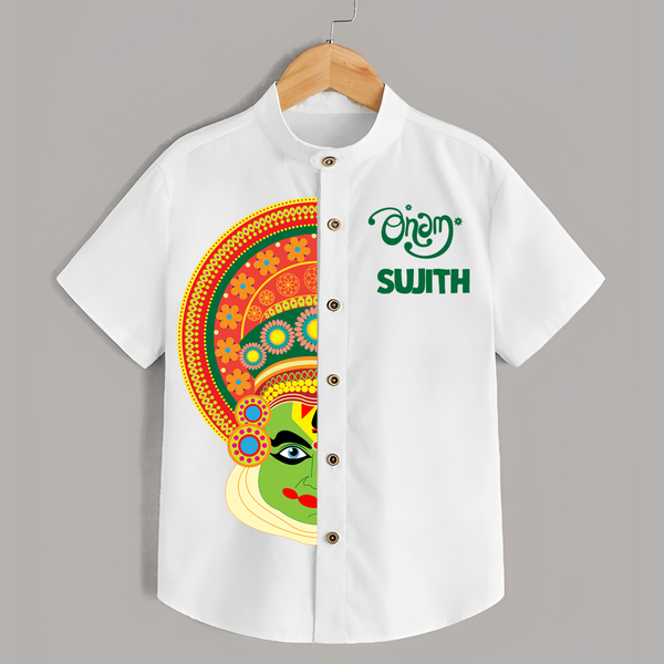 Onam Kathakali Peek Personalized Shirt