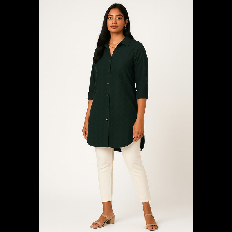 Textured Forest Shirt (Women)