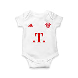 Baby Football Star Romper | Bayern Munich Themed Custom Outfit