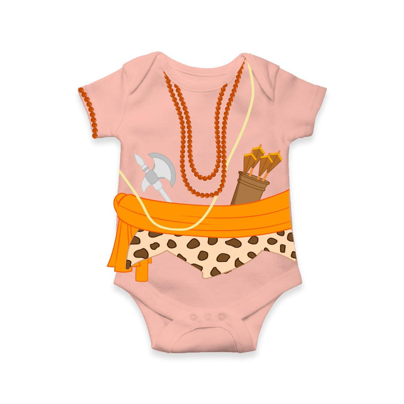 Tiny Parashurama Baby Romper | Warrior Sage, Axe & Divine Strength