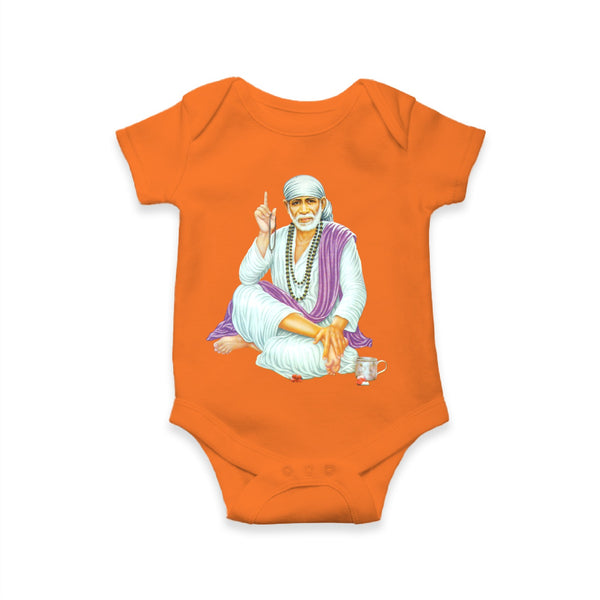Little Sai Baba Blessings Onesie | Divine Grace Inspired Baby Outfit