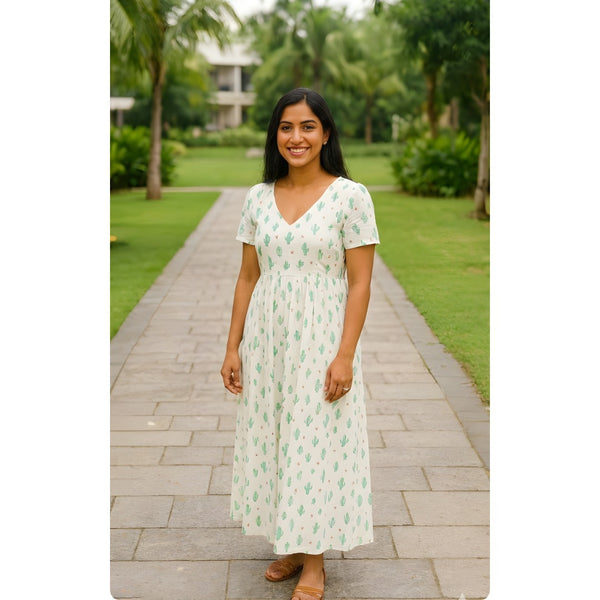 Desert Cactus Mom Dress
