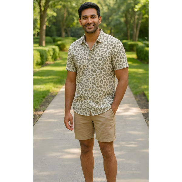 Desert Cheetah Dad Shirt