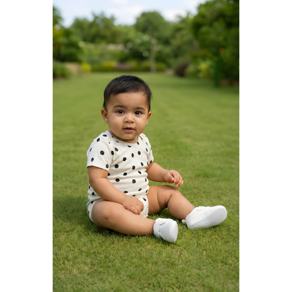 Dalmatian Print Baby Romper