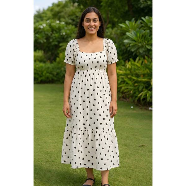 Dalmatian Print Mom Dress