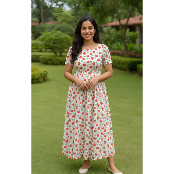 Berry Sweet Strawberry Mom Dress