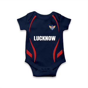Lucknow Inspired Baby Cricket Romper | Custom Little Champs Outfit