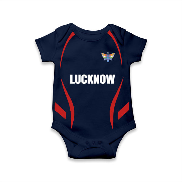 Lucknow Inspired Baby Cricket Romper | Custom Little Champs Outfit