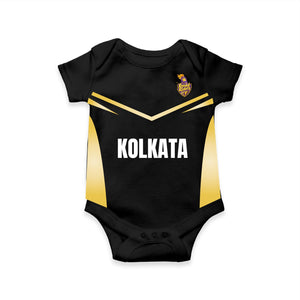 Black Cricket Inspired Baby Romper | Soft Cotton Little Champs Outfit