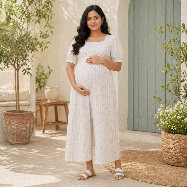 Floral Cotton Customised Maternity wear