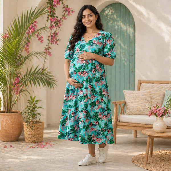 Tropical Paradise Maternity Wear Collection