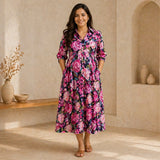 Big Floral Customised Maternity Wear