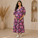 Big Floral Customised Maternity Wear